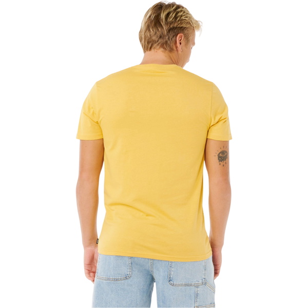 2026 Rip Curl Mens Yo Mumma Tee 0XHMTE - Ochre